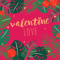 Leaves - Valentines Day Card 