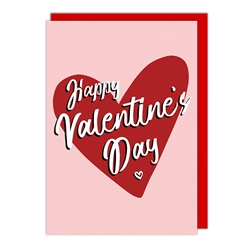 Happy Valentine Valentines Day Card 