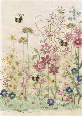 Bees Meadow - Blank Card 