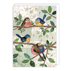 Bird Chorus Blank Card 