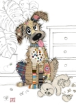 Murphy Mutt Blank Card 