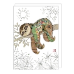Simon Sloth Blank Card 
