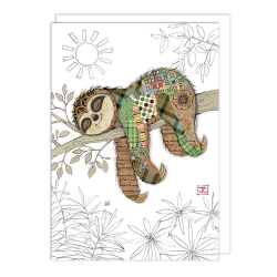 Simon Sloth Blank Card 