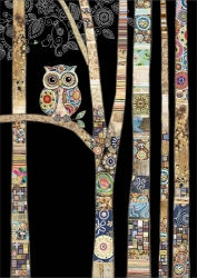 Owl Birch Blank Cards 