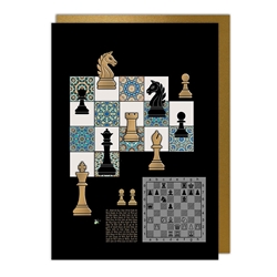 Chess Blank Card 