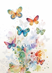 Butterfly Blank Card