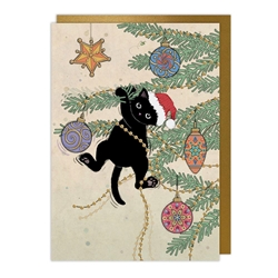 Kitty Christmas Card Christmas