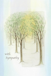 Trees Sympathy Card