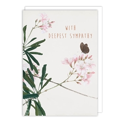 Pink Tree Sympathy Card 