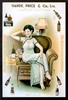 Lady Sit/Alcohol Blank Card 
