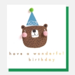 Party Bear Birthday Card