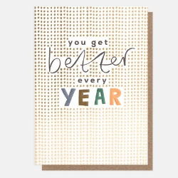 Birthday Better Greeting Card