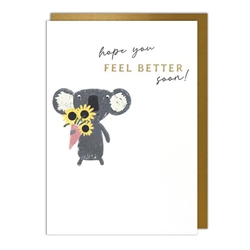Mouse Get Well Card 