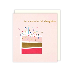 Slide Cake Birthday Card 