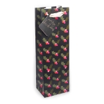 Holly Christmas Bottle Gift Bag Christmas