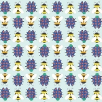 Bee and Bug Sheet Gift Wrap 