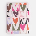 Hearts on Pink Sheet Wrap