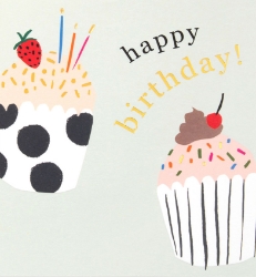 Cupcakes Birthday Card