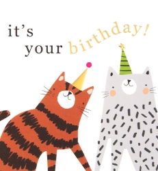 Party Cats Birthday Card