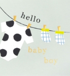 Hello Baby Boy Card