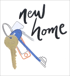Keys New Home Card 