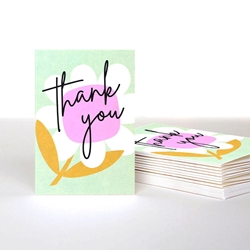 Daisy Thank You Boxed Cards 