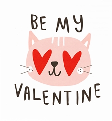 Cat Be Mine Valentines Day Card 