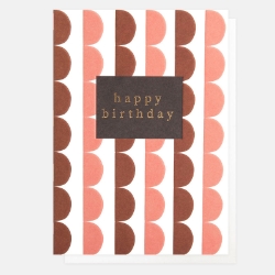 Birthday Pattern Greeting Card