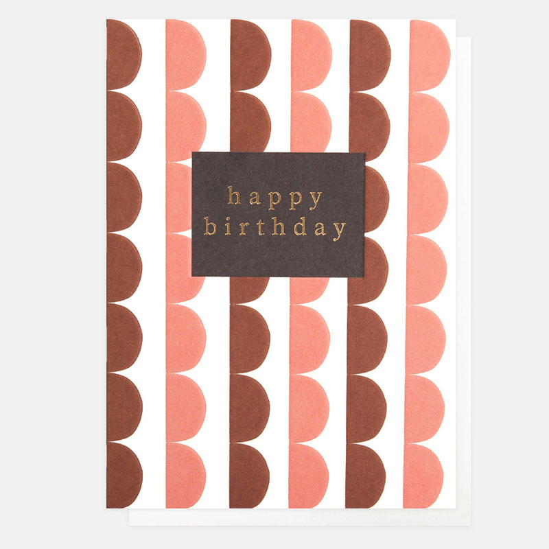Birthday Pattern Greeting Card