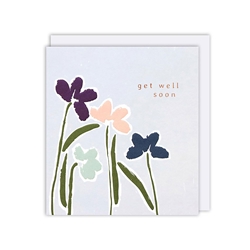 Flowers Get Well Card 