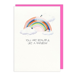 Like Rainbow Friendship Card 