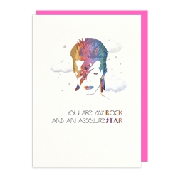 You Are My Rock Friendship Card 