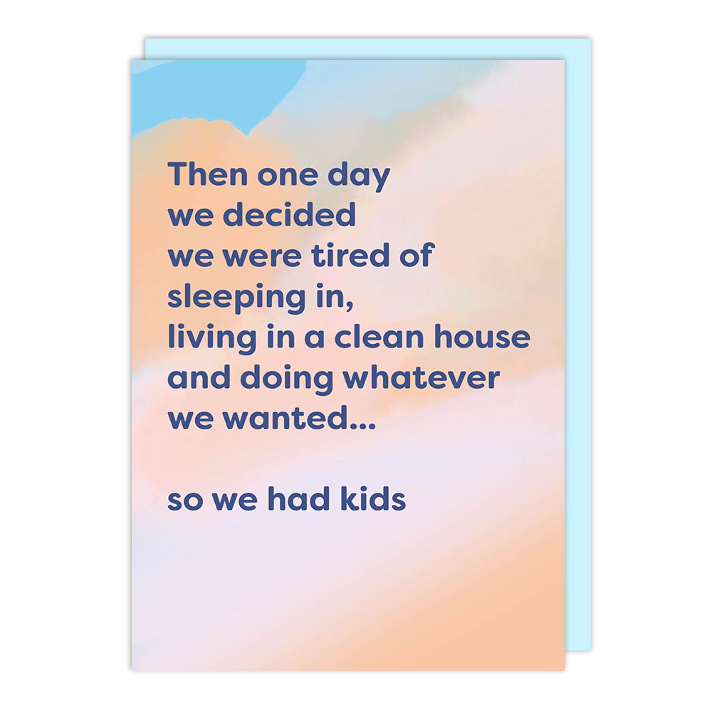 Cath Tate Cards We Had Kids Friendship Card CMH2000