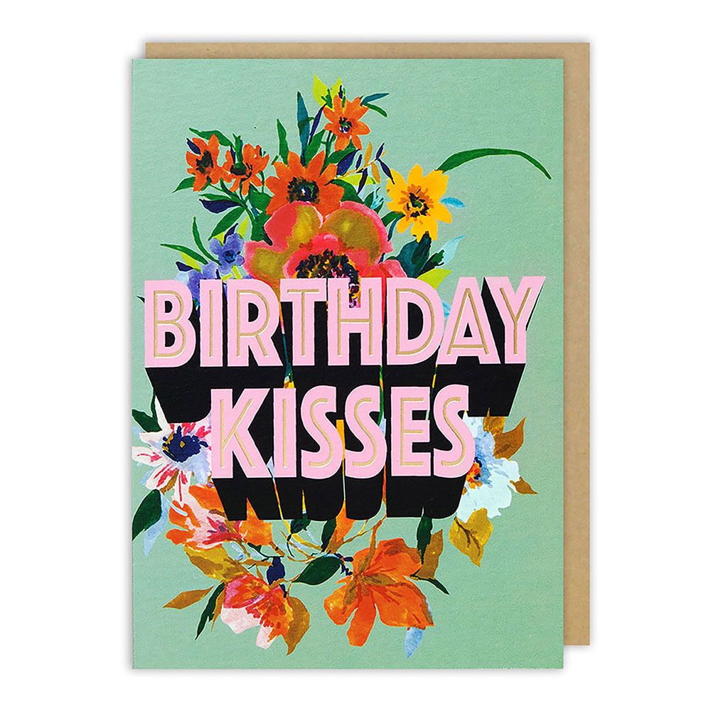 Cath Tate Cards Kisses Birthday Card MMDF1956