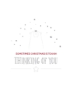 Thinking of You Christmas Card Christmas