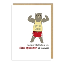 Fine Specimen Birthday Card 