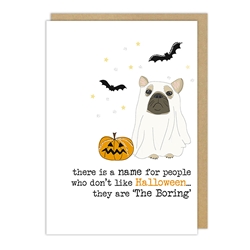 The Boring Halloween Card Halloween