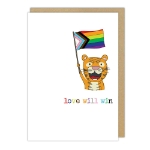 Love Will Win Love Card 