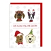Woof-derful Christmas Boxed Cards - DXP01