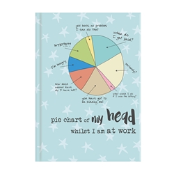 Pie Chart A6 Notebook 