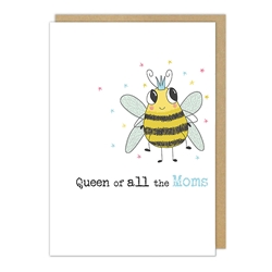 Queen Bee Mothers Day Card 