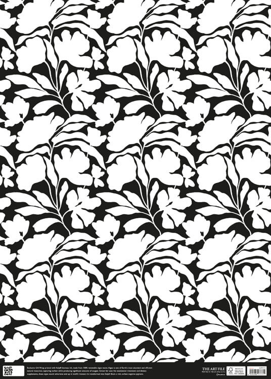 Kelp Floral Art Wrapping Paper
