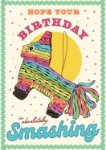 Pinata Birthday Greeting Card