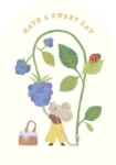 Sweet Day Birthday Greeting Card