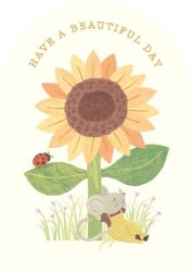 Sunflower Day Birthday Greeting Card