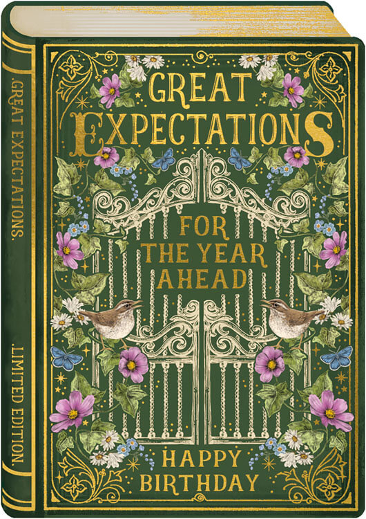 Great Expectation Birthday Greeting Card