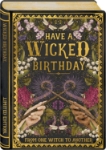 Wicked Bday Birthday Greeting Card