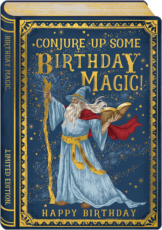 Birthday Magic Birthday Greeting Card