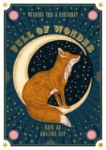 Fox Wonder Birthday Greeting Card
