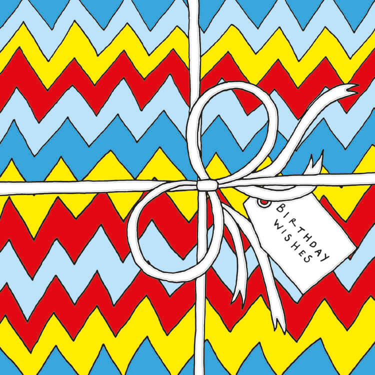 Comic Gift Birthday Greeting Card